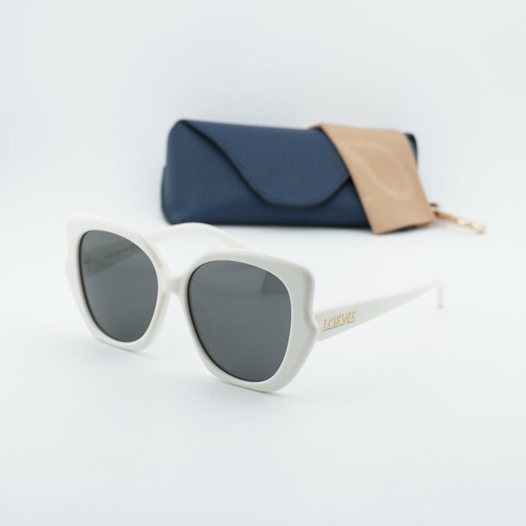 Loewe LW40133F 25A Butterfly Sunglasses – Ivory\\Smoke main image 8